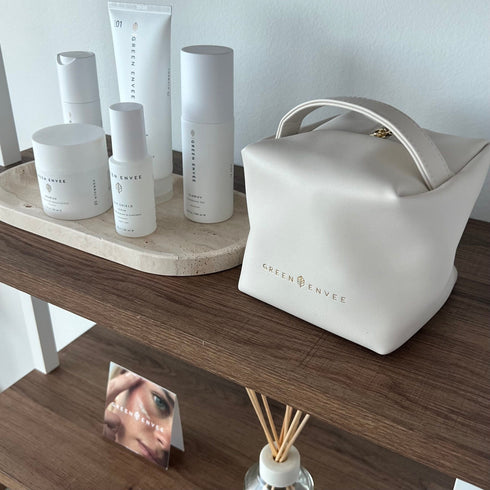 GREEN ENVEE VEGAN LEATHER LUXE TRAVEL BAG | SMALL Wholesale: $9.50